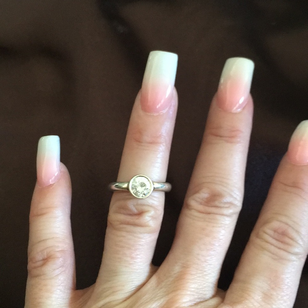 Gorgeous CZ Sterling Silver Ring